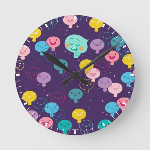 Soul  22  New Souls Pattern Round Clock