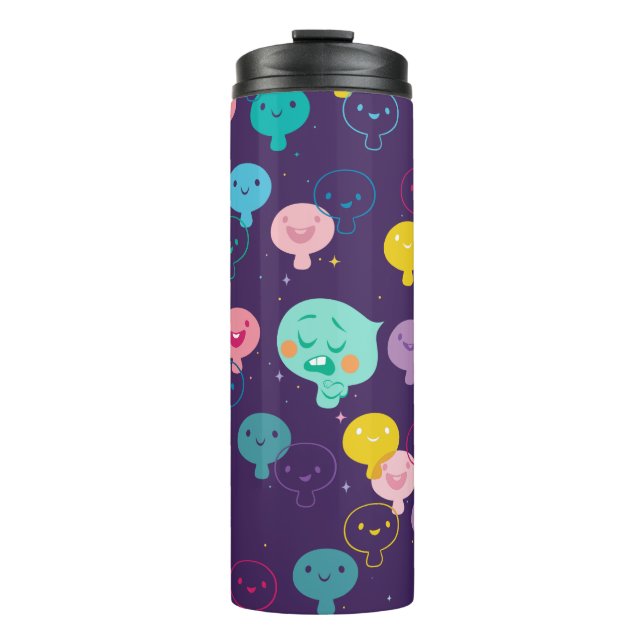 Soul | 22 & New Souls Pattern Thermal Tumbler (Front)