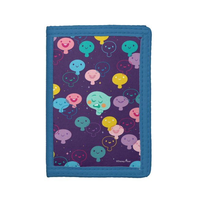 Soul | 22 & New Souls Pattern Tri-fold Wallet (Front Vertical)