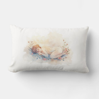 Soul at Rest – A Sanctuary of Stillness Lumbar Pillow