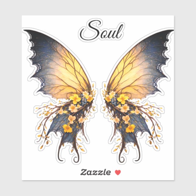 Soul Butterfly Sticker (Sheet)