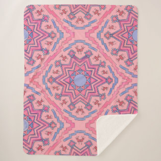 Soul Circle - Luminous Mandala Fleece Blanket