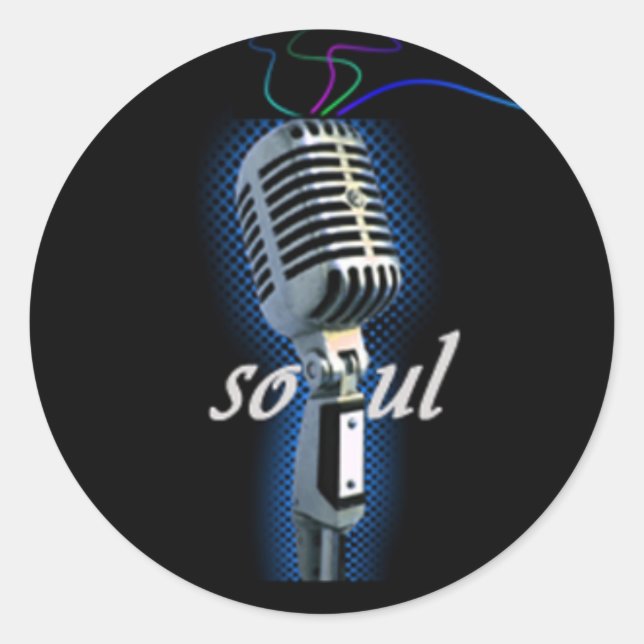 Soul Classic Round Sticker (Front)