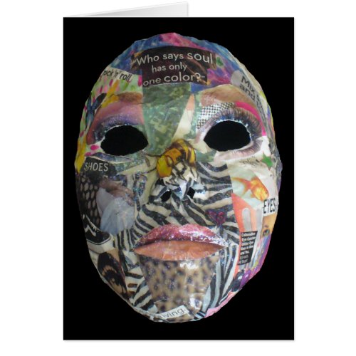 Soul Comes In All Colors Mask