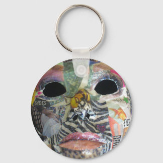 Soul Comes In All Colors Mask Keychain