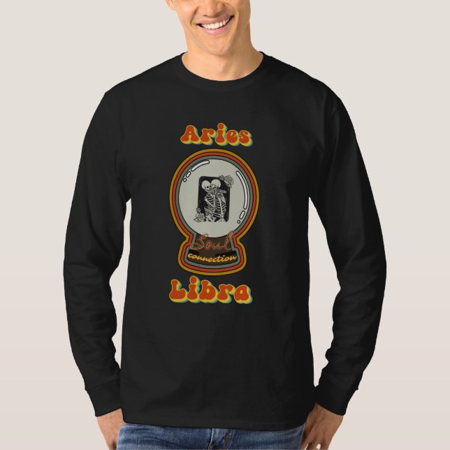 Soul Connection Aries and Libra Zodiac T-Shirt (Front)