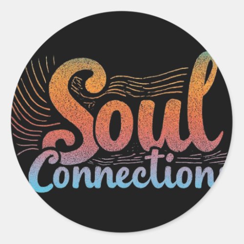 Soul Connections Classic Round Sticker