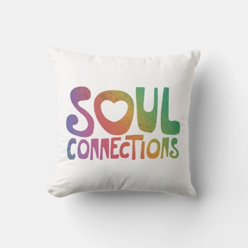 soul connections throw pillow