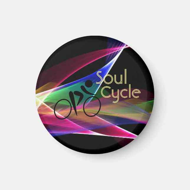 Soul Cycle Retro Neon Promotion Magnet (Front)