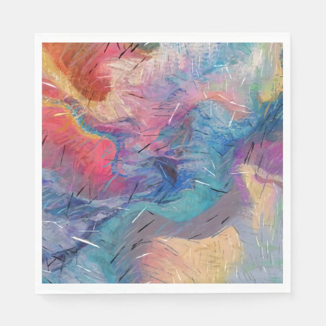 Soul-Driven Abstraction Napkins (Front)