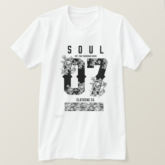 Soul Energy T-shirt – Abstract Spiritual Design (Design Front)