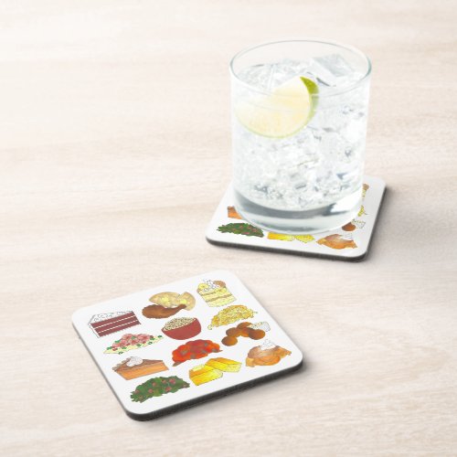 Soul Food Favorites Foodie Southern Cuisine Beverage Coaster