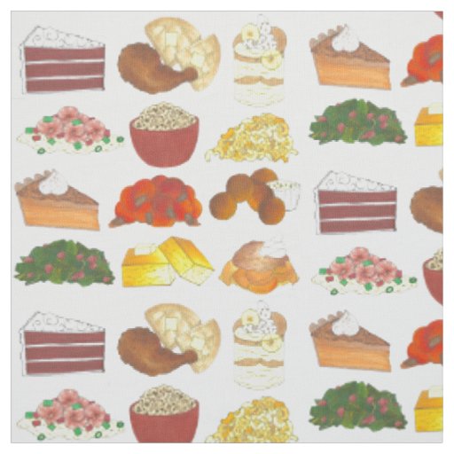 Soul Food Favorites Foodie Southern Cuisine Fabric