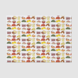 Soul Food Favorites Foodie Southern Cuisine Tissue Paper