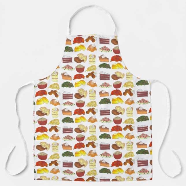 Soul Food Favorites Southern Cuisine Cooking Apron (Front)