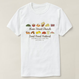Soul Food Festival Event Southern Cuisine Cooking T-Shirt