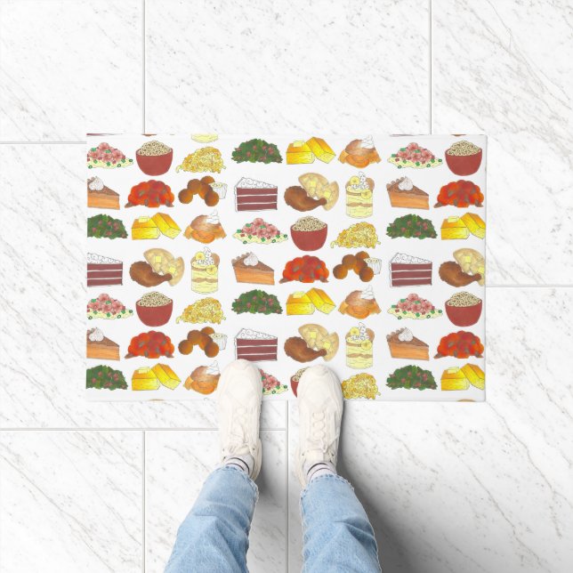 Soul Food Restaurant Southern Cuisine Cooking Doormat (Indoor)