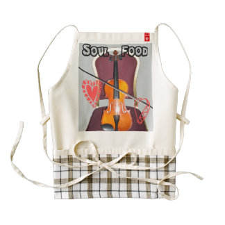 Soul Food Zazzle HEART Apron