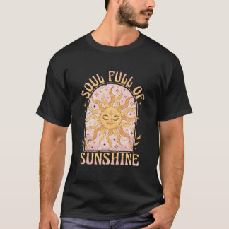 Soul Full Of Sunshine Sun And Moon Celestial Mysti T-Shirt