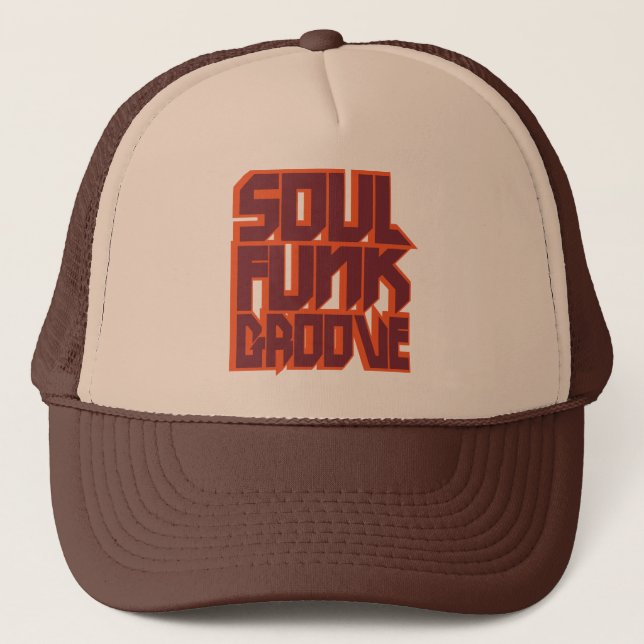 Soul Funk Groove Trucker Hat (Front)