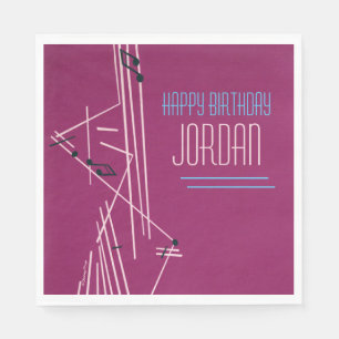 Soul International Festival of Jazz Editorial Napkins