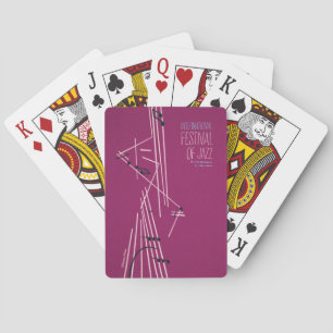 Soul International Festival of Jazz Editorial Pl Poker Cards