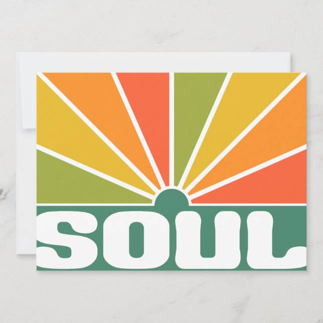 SOUL invitation, customize Invitation (Front)