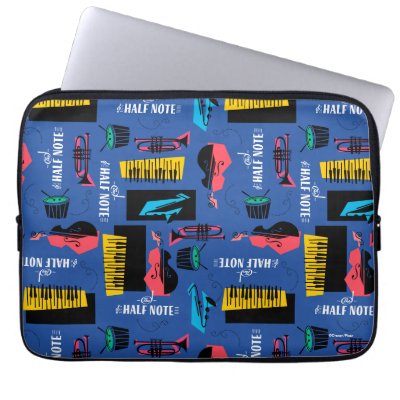 Soul | Jazz Instrument Pattern Laptop Sleeve