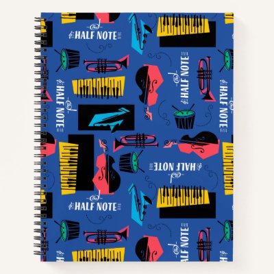 Soul | Jazz Instrument Pattern Notebook