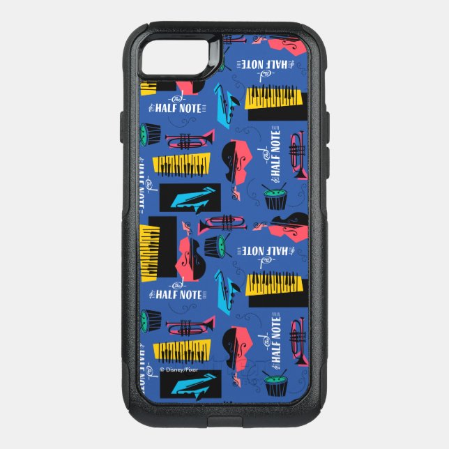 Soul | Jazz Instrument Pattern Otterbox iPhone Case (Back)
