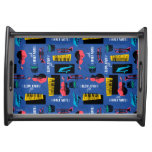 Soul | Jazz Instrument Pattern Serving Tray