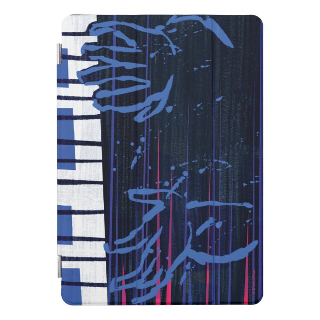 Soul | Jazz Piano Editorial Art iPad Pro Cover (Front)