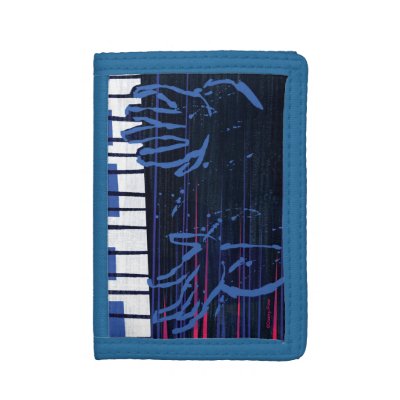 Soul | Jazz Piano Editorial Art Trifold Wallet