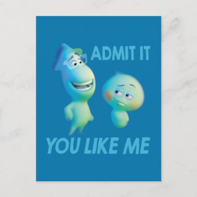 Soul | Joe &amp; 22 - Admit It You Like Me Postcard