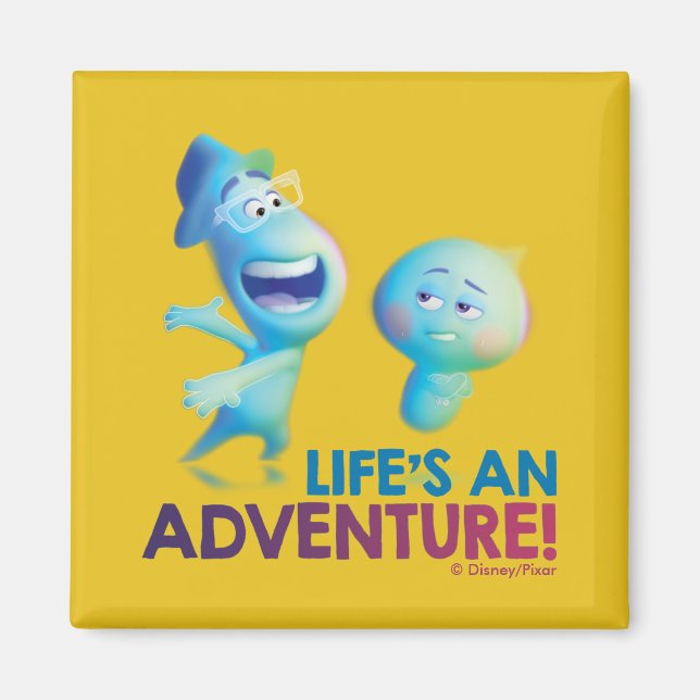 Soul | Joe & 22 - Life's An Adventure Magnet (Front)
