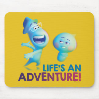 Soul | Joe & 22 - Life's An Adventure Mouse Pad