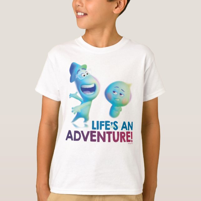 Soul | Joe & 22 - Life's An Adventure T-Shirt (Front)