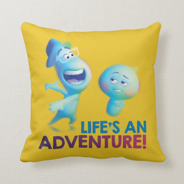 adventure throw pillow