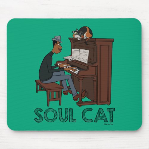 Soul  Joe  Mr Mittens at the Piano Mouse Pad