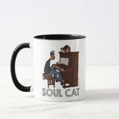 Soul  Joe  Mr Mittens at the Piano Mug