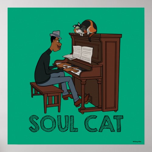 Soul  Joe  Mr Mittens at the Piano Poster