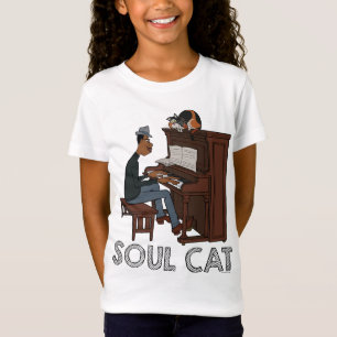 Soul Joe & Mr. Mittens at the Piano T-Shirt