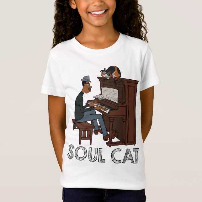 Soul | Joe & Mr. Mittens at the Piano T-Shirt (Front)