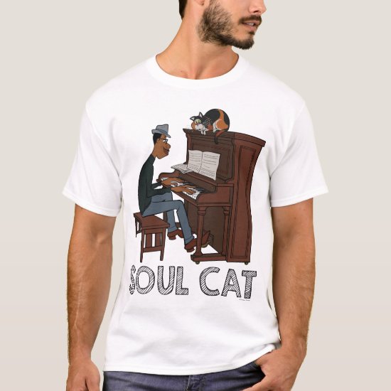 Soul | Joe & Mr. Mittens at the Piano T-Shirt