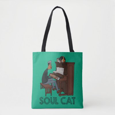 Soul | Joe &amp; Mr. Mittens at the Piano Tote Bag