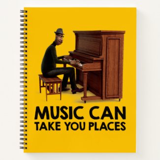 Soul | Joe - Music Can Take You Places Notebook