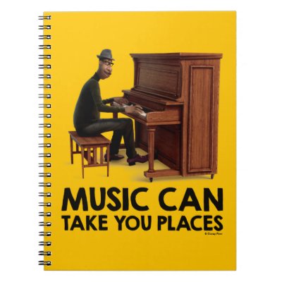 Soul | Joe - Music Can Take You Places Notebook