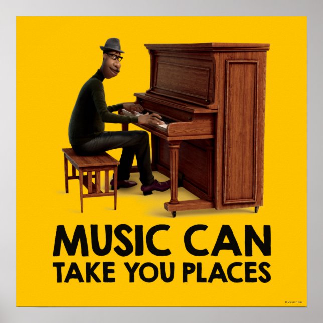 Soul | Joe - Music Can Take You Places Poster (Front)