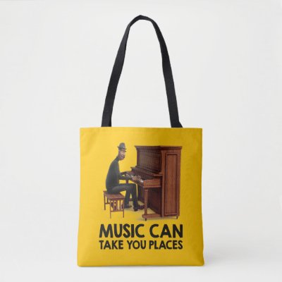 Soul | Joe - Music Can Take You Places Tote Bag