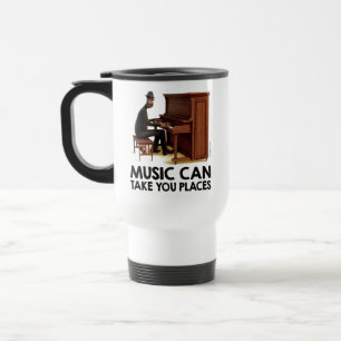 Soul Joe - Music Can Take You Places Travel Mug